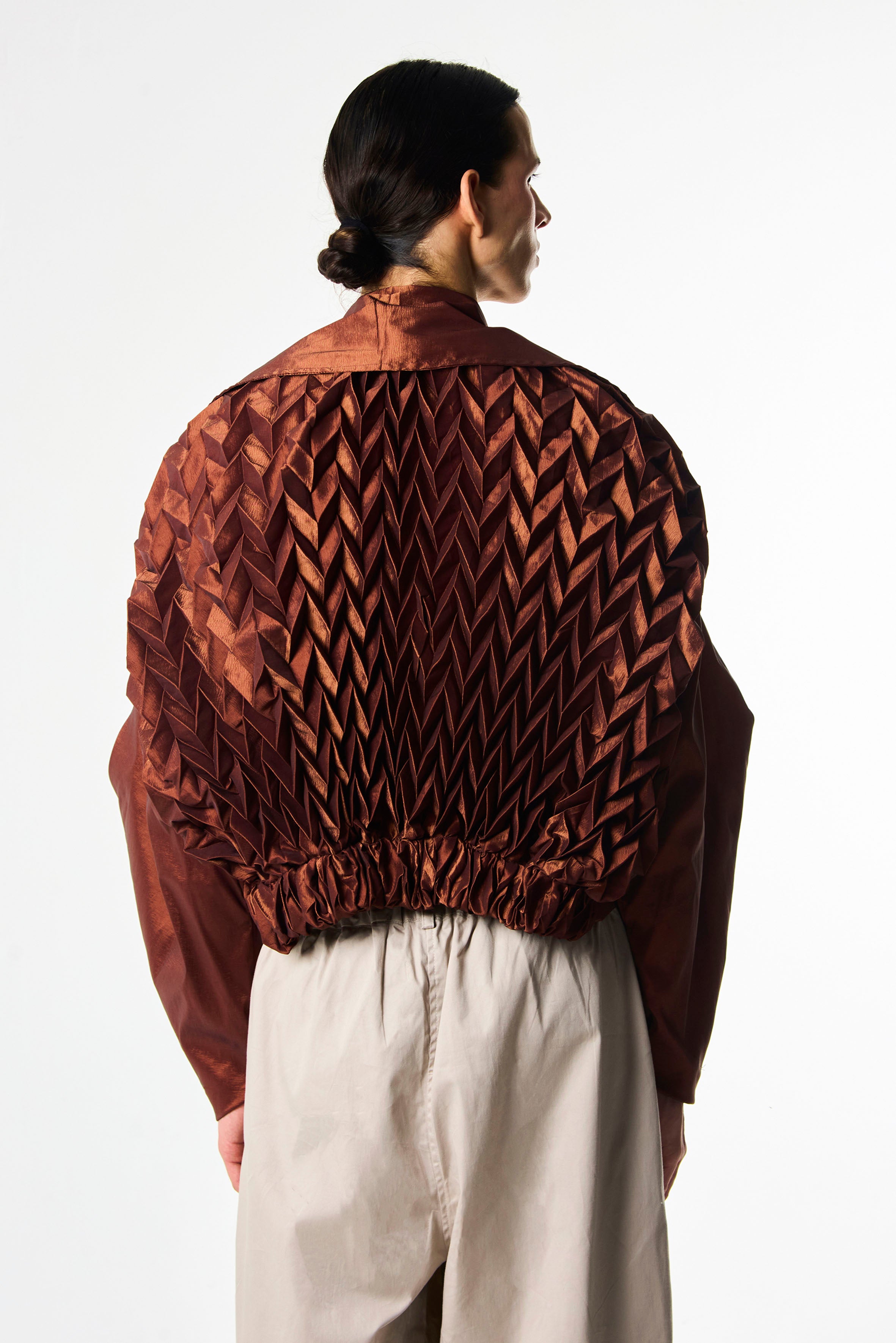 CHAQUETA PLISADA #1