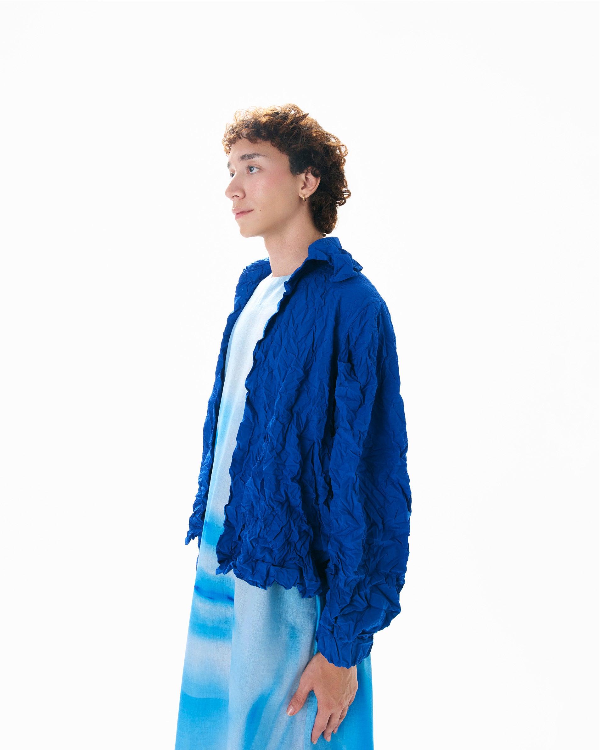 CHAQUETA PAPEL AZUL #1