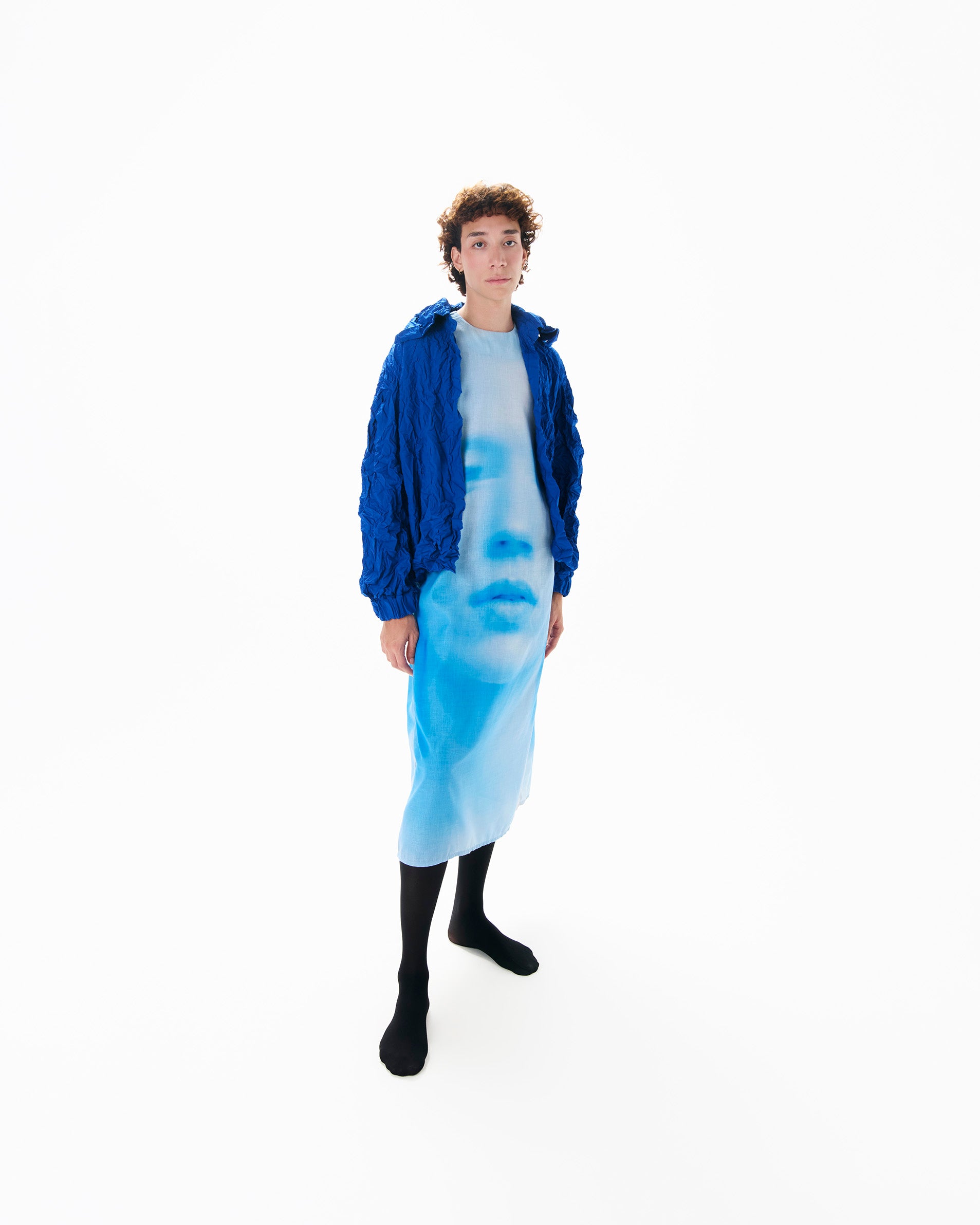 CHAQUETA PAPEL AZUL #1