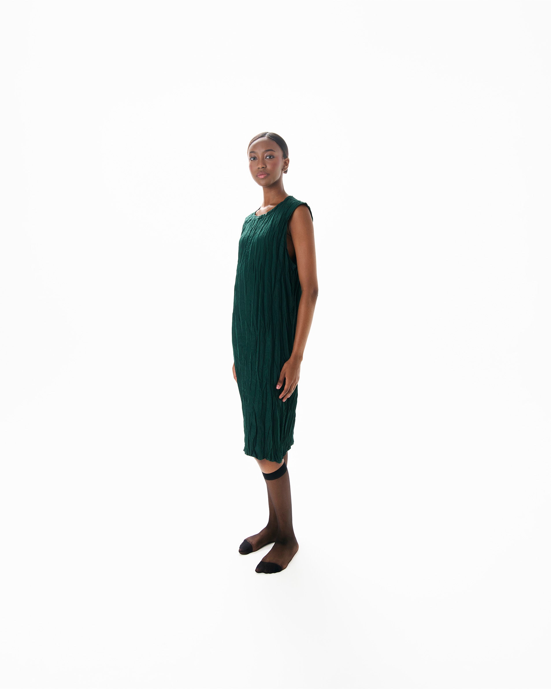 VESTIDO PAPEL VERDE #1