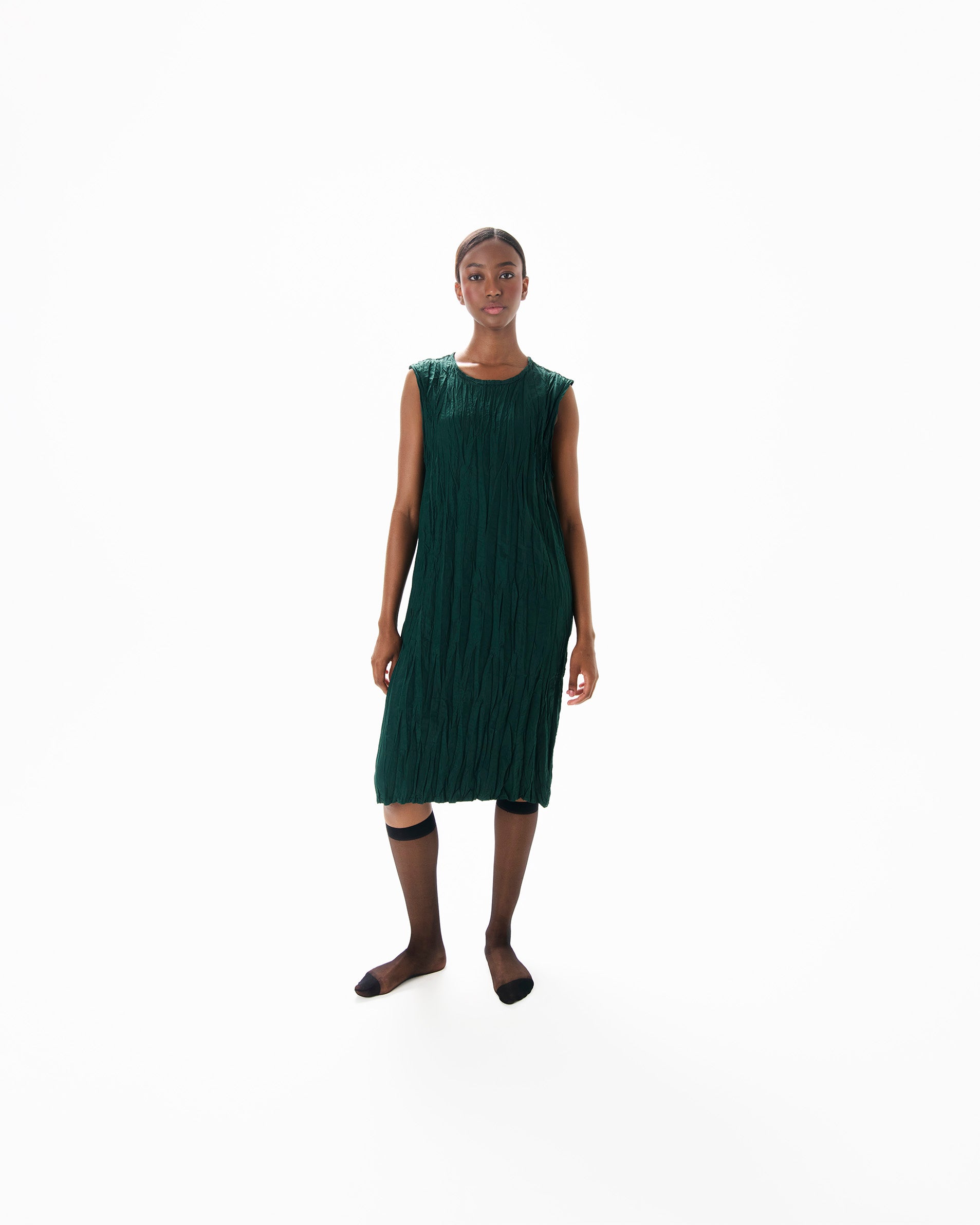 VESTIDO PAPEL VERDE #1